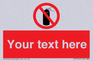 Custom prohibition no aerosol